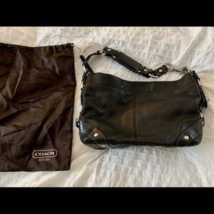 Black COACH shoulder bag